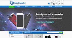 Desktop Screenshot of ipartsupply.com